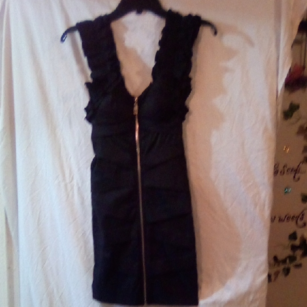 a'gaci Black Mini Dress